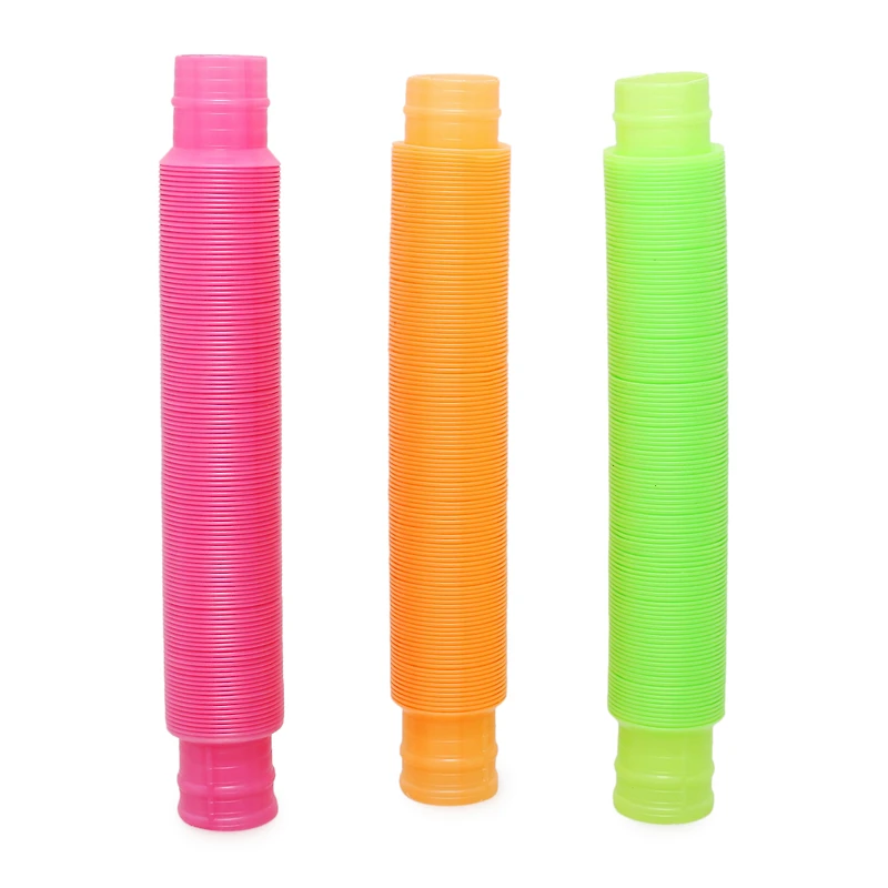 pop tubes sensory fidget toys 3-count