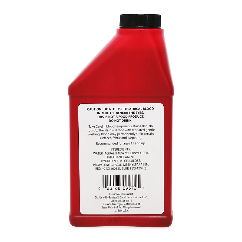 halloween vampire blood 16 fl.oz fake blood