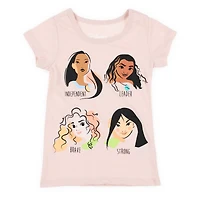 kid's disney princess modern leaders graphic tee
