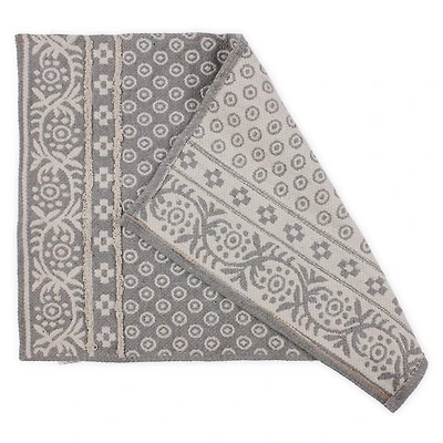 the cotton jacquard pattern rug 2ft x 3ft