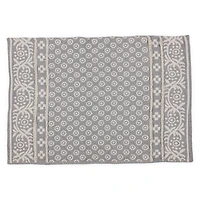 the cotton jacquard pattern rug 2ft x 3ft