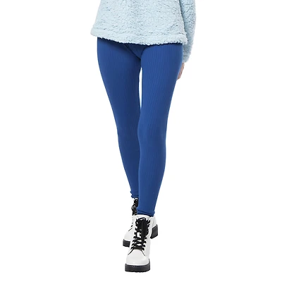 juniors navy blue ribbed leggings