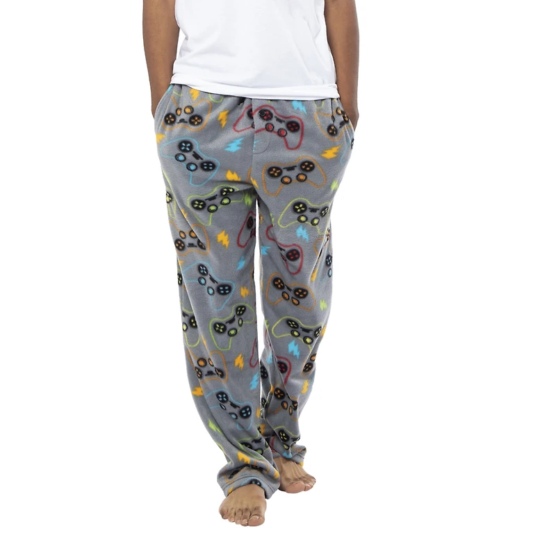 young men's lounge pants - gaming controllers