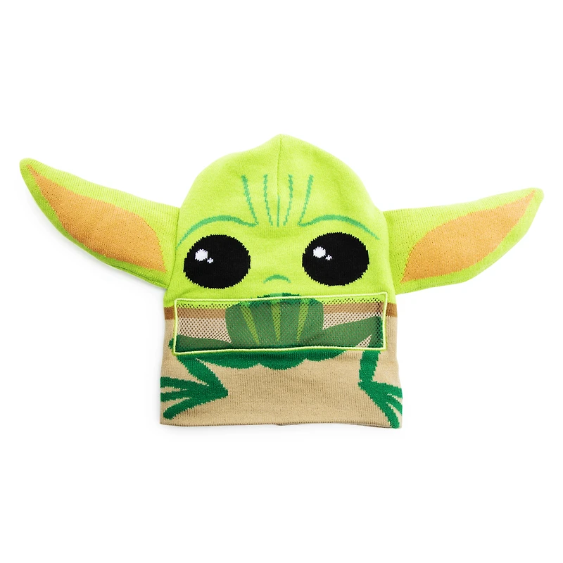the mandalorian™ the child roll down beanie mask