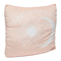'one with the sun' sun & moon squishy pillow 14in