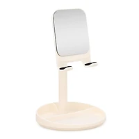 desktop tablet/phone stand with vanity mirror