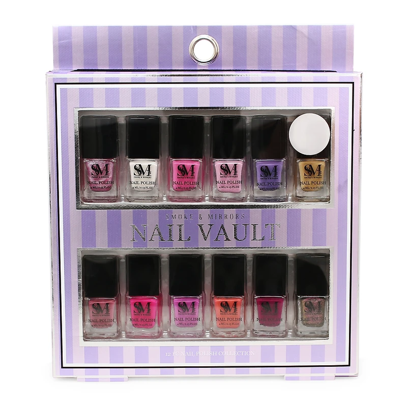 nail vault 12-piece nail polish collection