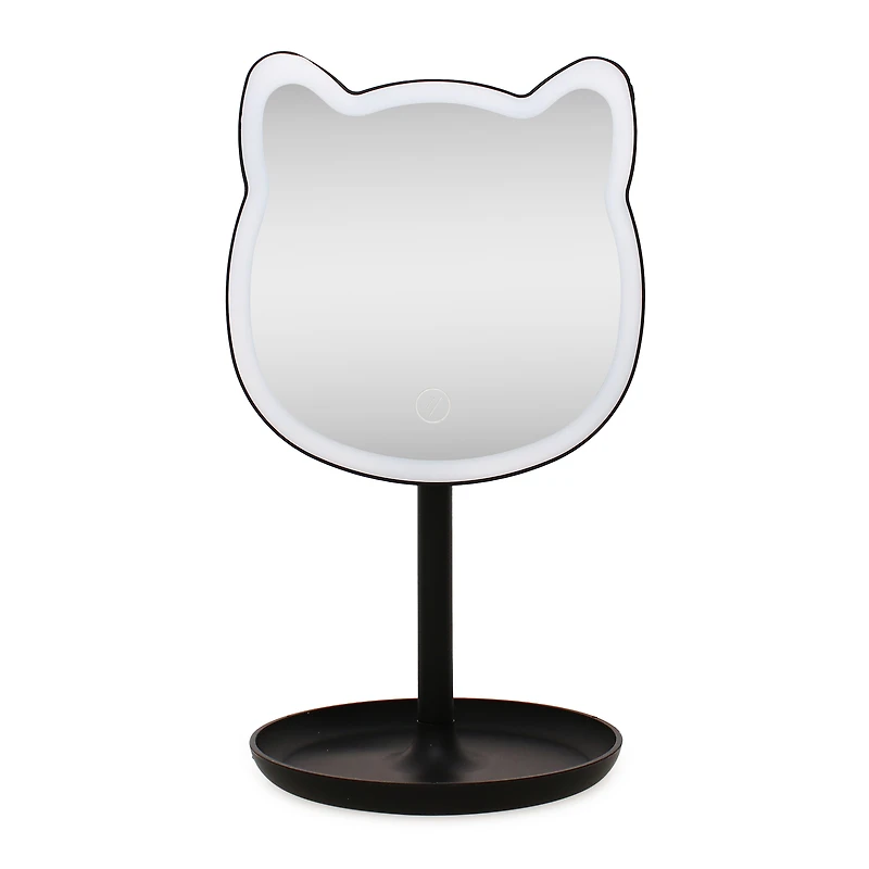 cat shape LED vanity mirror