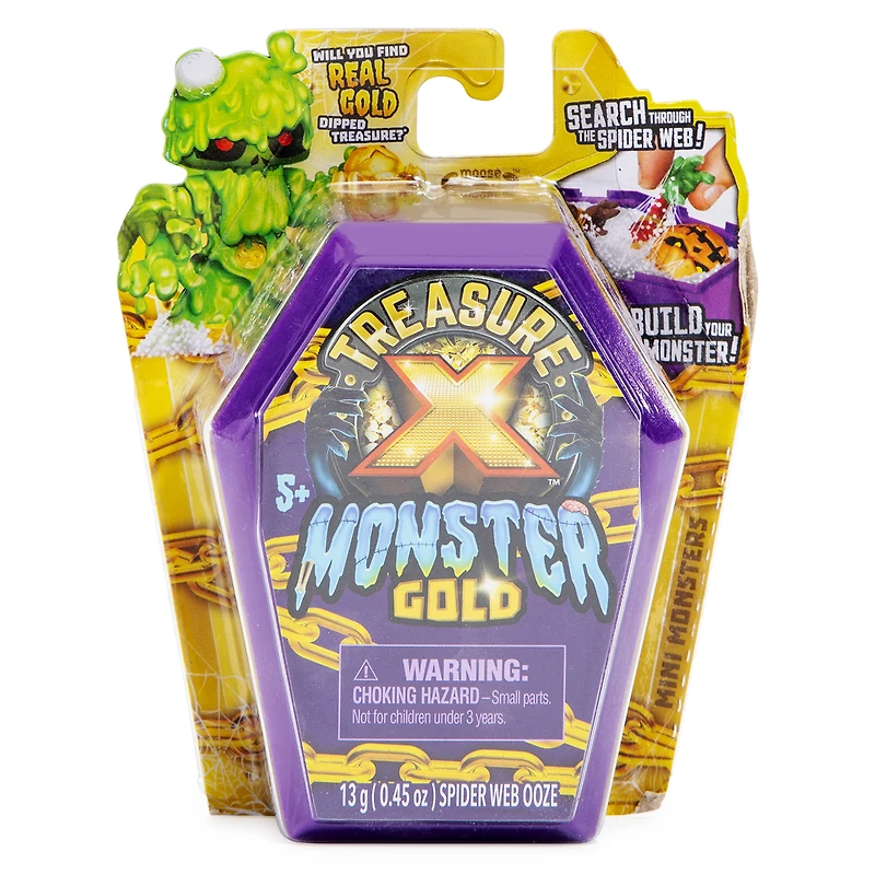 treasure x™ monster gold mini monsters blind bag