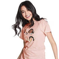 kid's disney princess modern leaders graphic tee