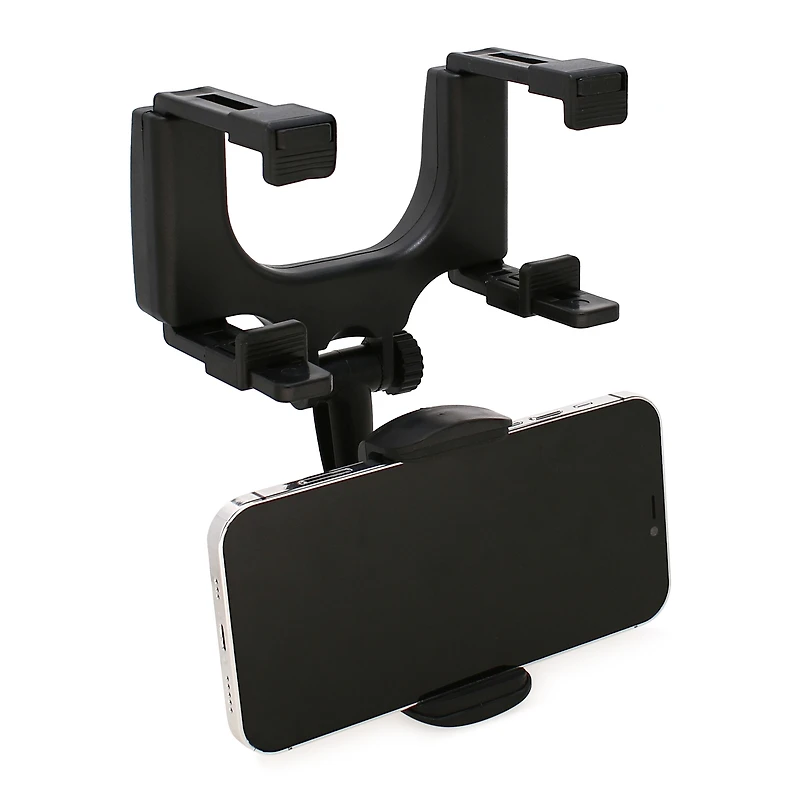adjustable rearview mirror mount for smartphones