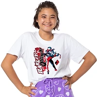 retro harley quinn graphic tee