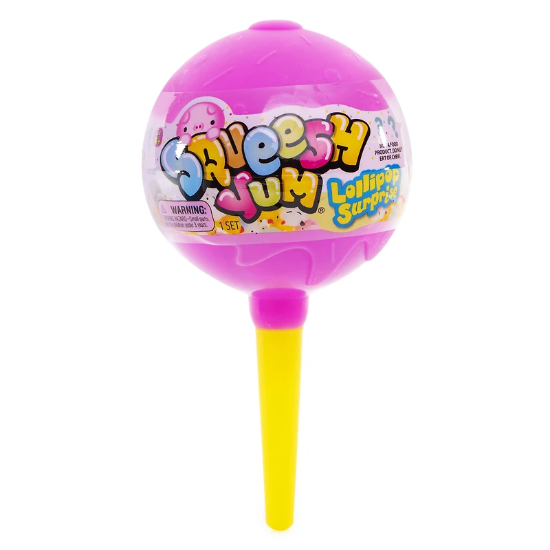 squeesh yum® lollipop surprise 5 squishy toys blind bag