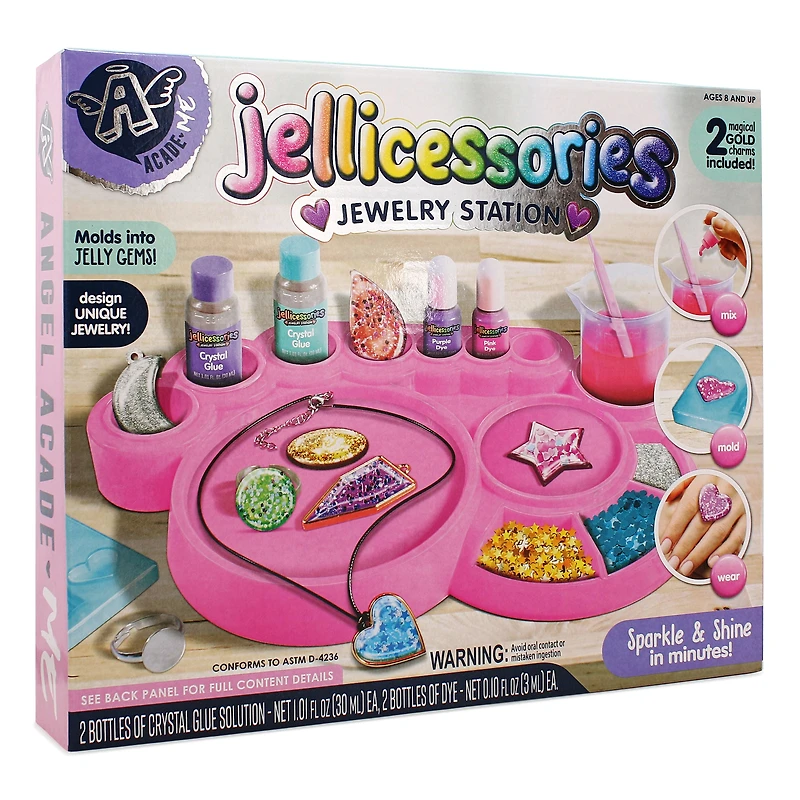 jellicessories jewelry station jelly gem craft kit