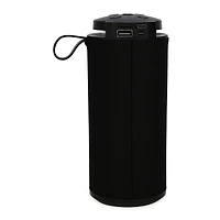 bass boost bluetooth speaker w. FM radio, pairing, LED lights