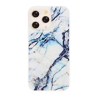 iPhone 13/13 Pro  crystal phone case - silver glitter