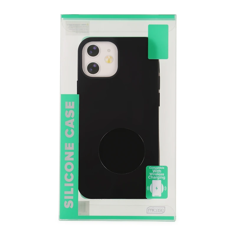 iPhone 13 mini® light blue silicone phone case