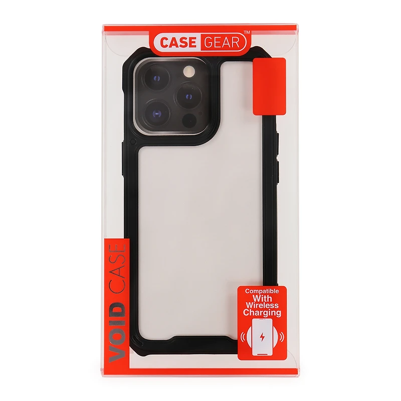 iPhone 13/13 Pro wireless charging compatible white void case