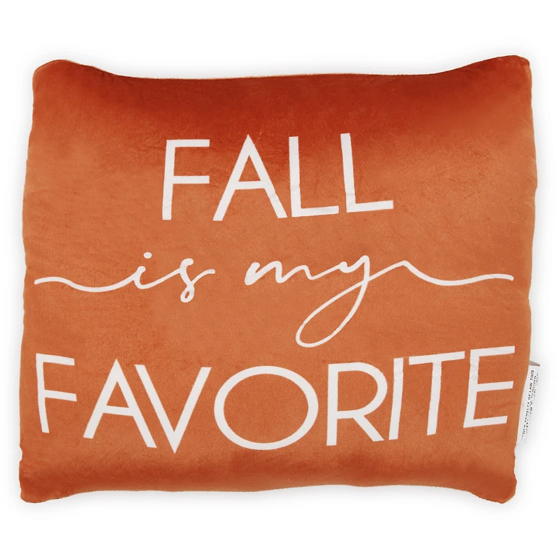 fall decor squishy throw pillow 14in
