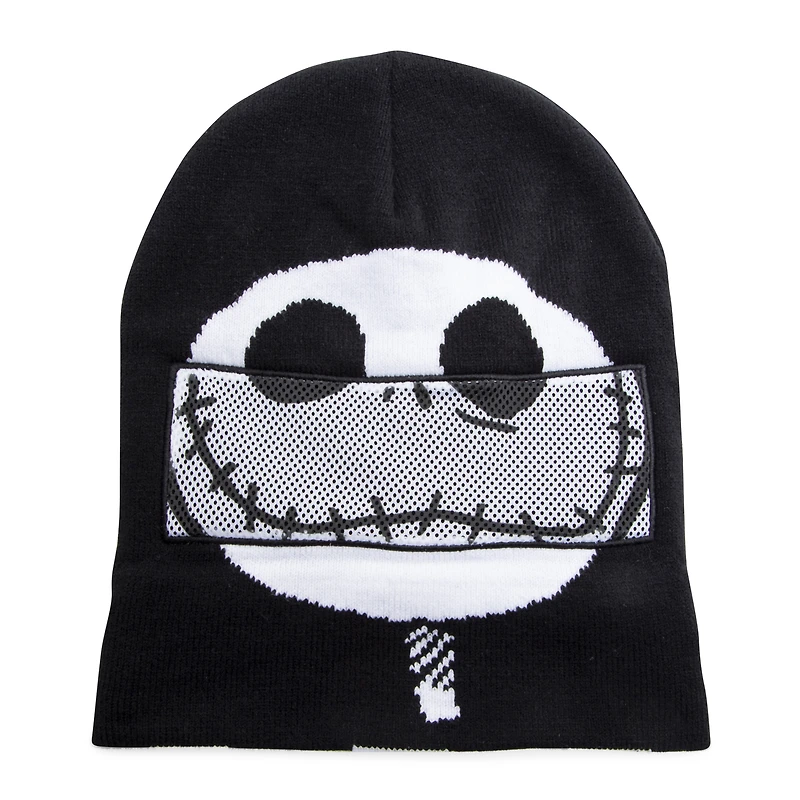 Disney Tim Burton's The Nightmare Before Christmas Jack Skellington roll down beanie hat