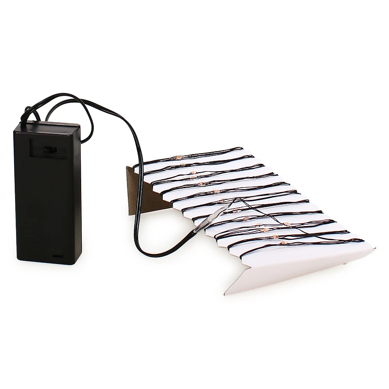 halloween orange LED fairy lights 17ft