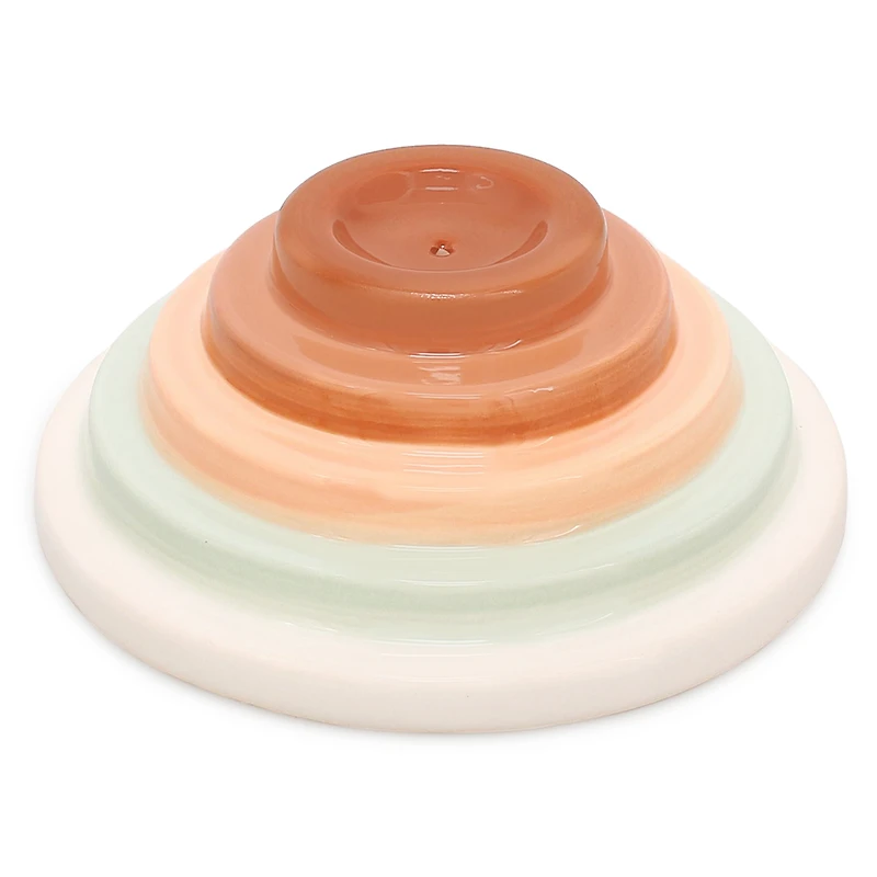 tiered dolomite incense holder