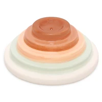 tiered dolomite incense holder