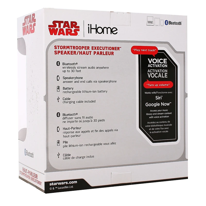 star wars™ iHome stormtrooper executioner bluetooth speaker