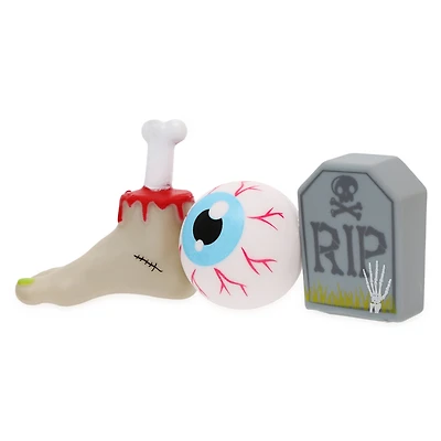 halloween squeaky dog toys 3-count