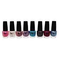 crystal nail tower 7-piece nail polish collection