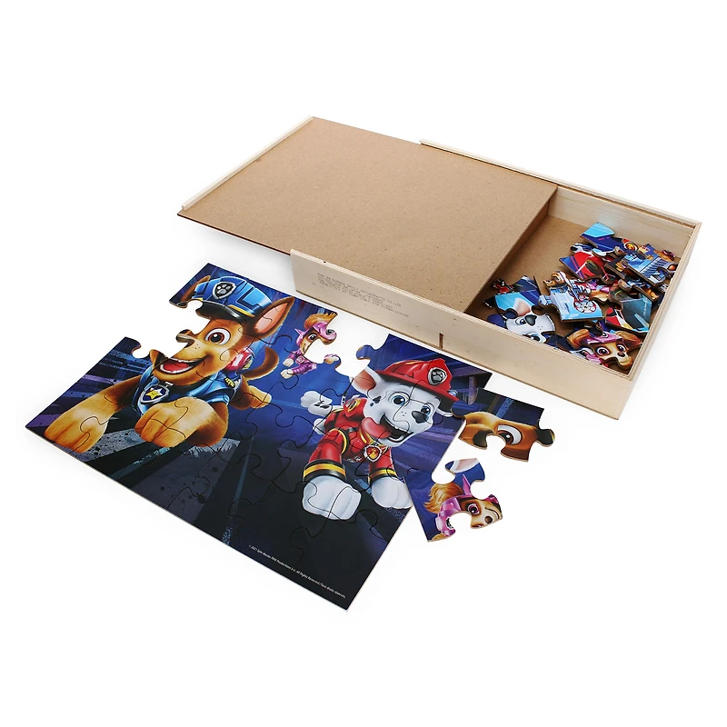 paw patrol: the movie™ 5 wood puzzles set