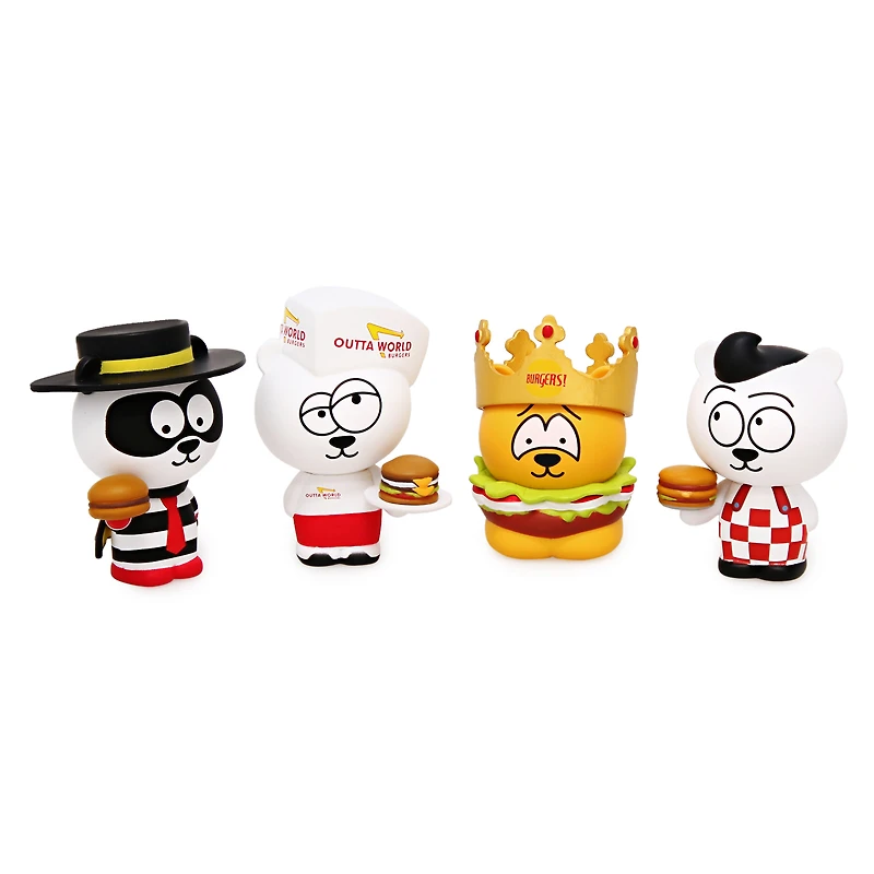 shake shake toys™ many good bears, fat foods series blind bag toy