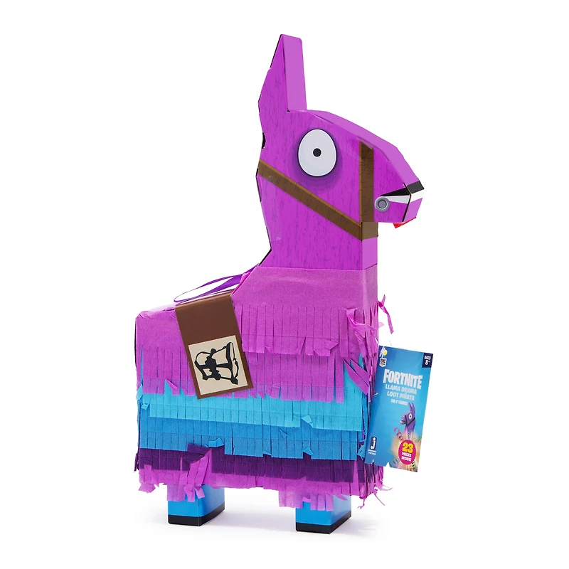 fortnite llama loot pinata with rust lord action figure 23-piece