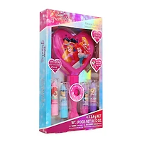 Disney Princess light-up hand mirror & lip balm set