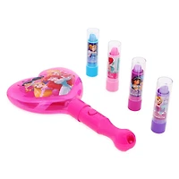 Disney Princess light-up hand mirror & lip balm set