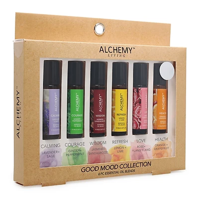 alchemy living™ essential oils good mood collection 6-piece set