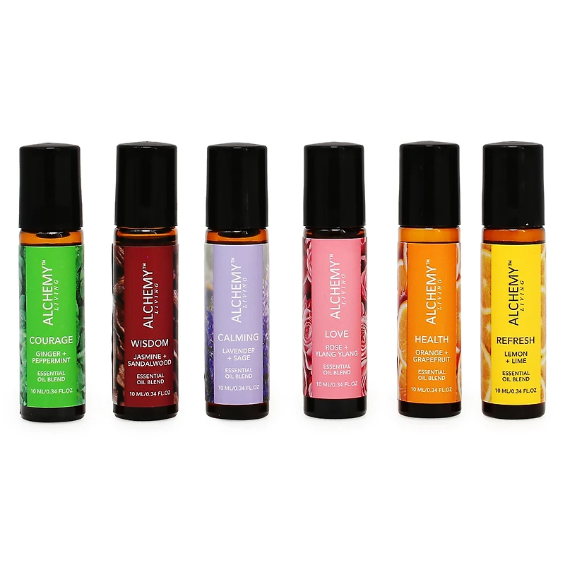 alchemy living™ essential oils good mood collection 6-piece set