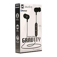 gravity bluetooth® earbuds with neck band & microphone