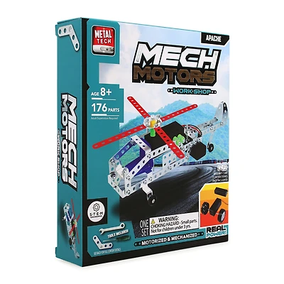 mech motors workshop motorized & mechanized buildable set