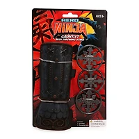 hero ninja gauntlet & throw stars play set