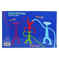 sensory toys! suctionz pals fidget toys