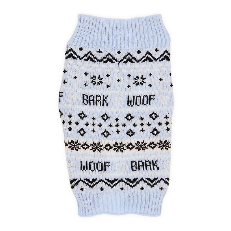 warm winter pet sweater