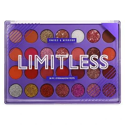 smoke & mirrors limitless 28-piece eyeshadow pots