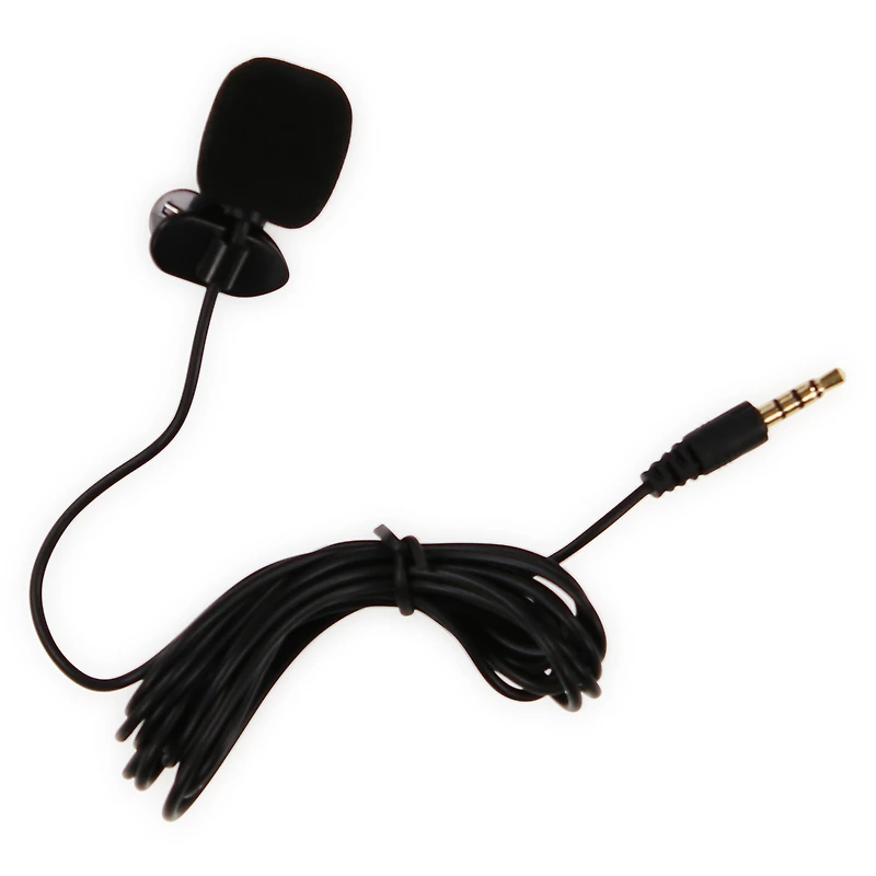 clip-on microphone 3.5mm audio connector