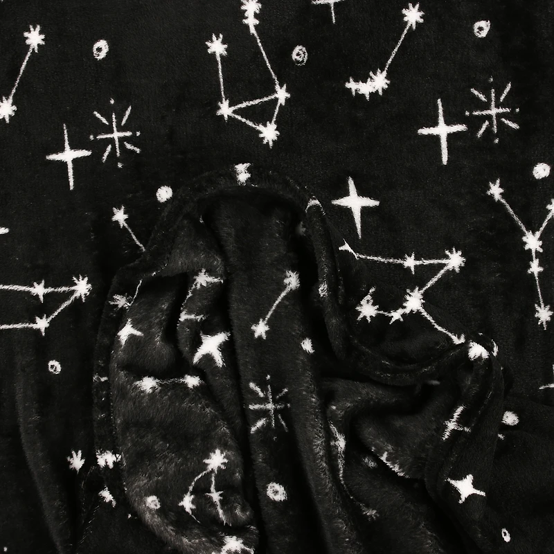 astrology plush blanket 50in x 60in