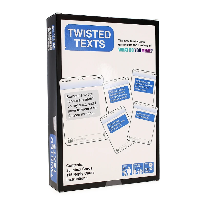 twisted texts family party game