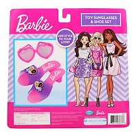 barbie® kid's toy sunglasses & shoes dress up set