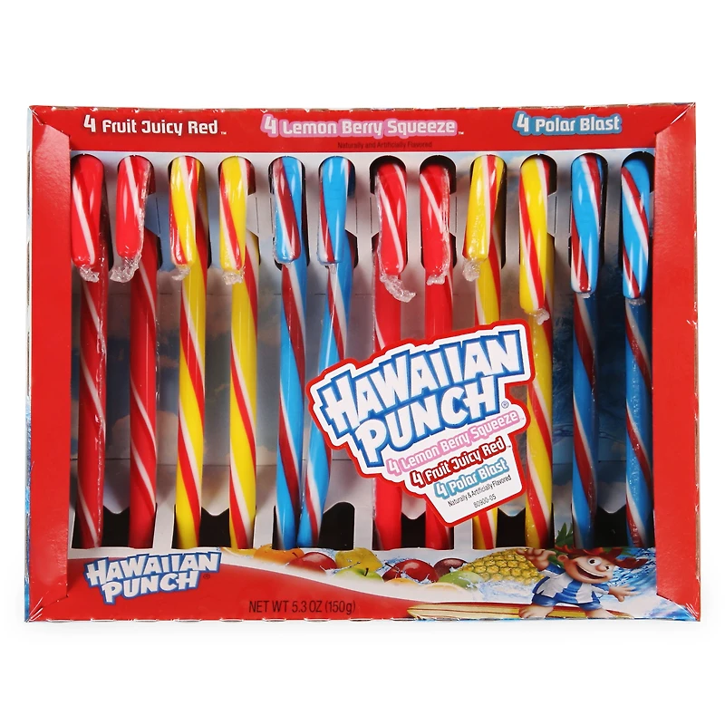 hawaiian punch® candy canes 12-count