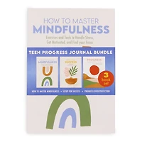 how to master mindfulness: teen progress journal 3-book bundle
