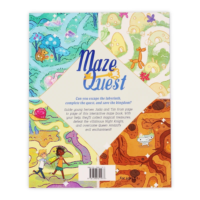 maze quest: a thrilling puzzle story with 28 interactive mazes